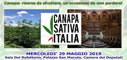 Canapa Sativa Italia alla Camera dei Deputati